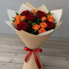 Букет Любовь и восторг в Красный